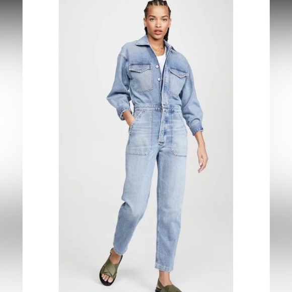 Citizens Of Humanity Denim - 🌹 HOST PICK 🌹 CITIZENS OF HUMANITY Marta Denim Jumpsuit